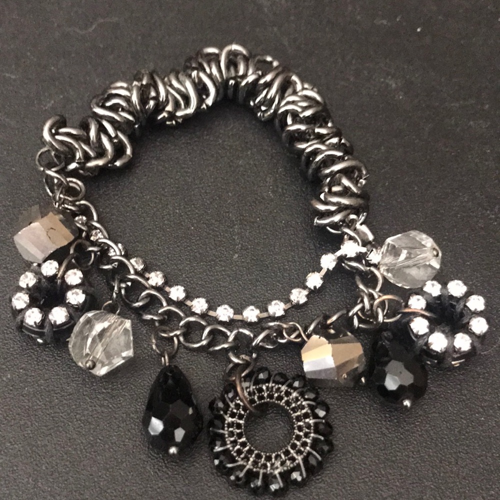 Bracelet black/silver